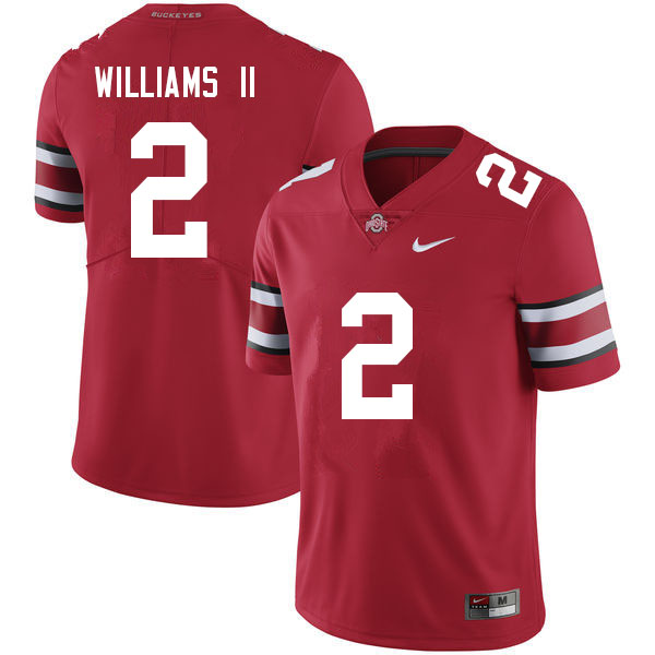 Ohio State Buckeyes #2 Kourt Williams II College Football Jerseys Sale-Red